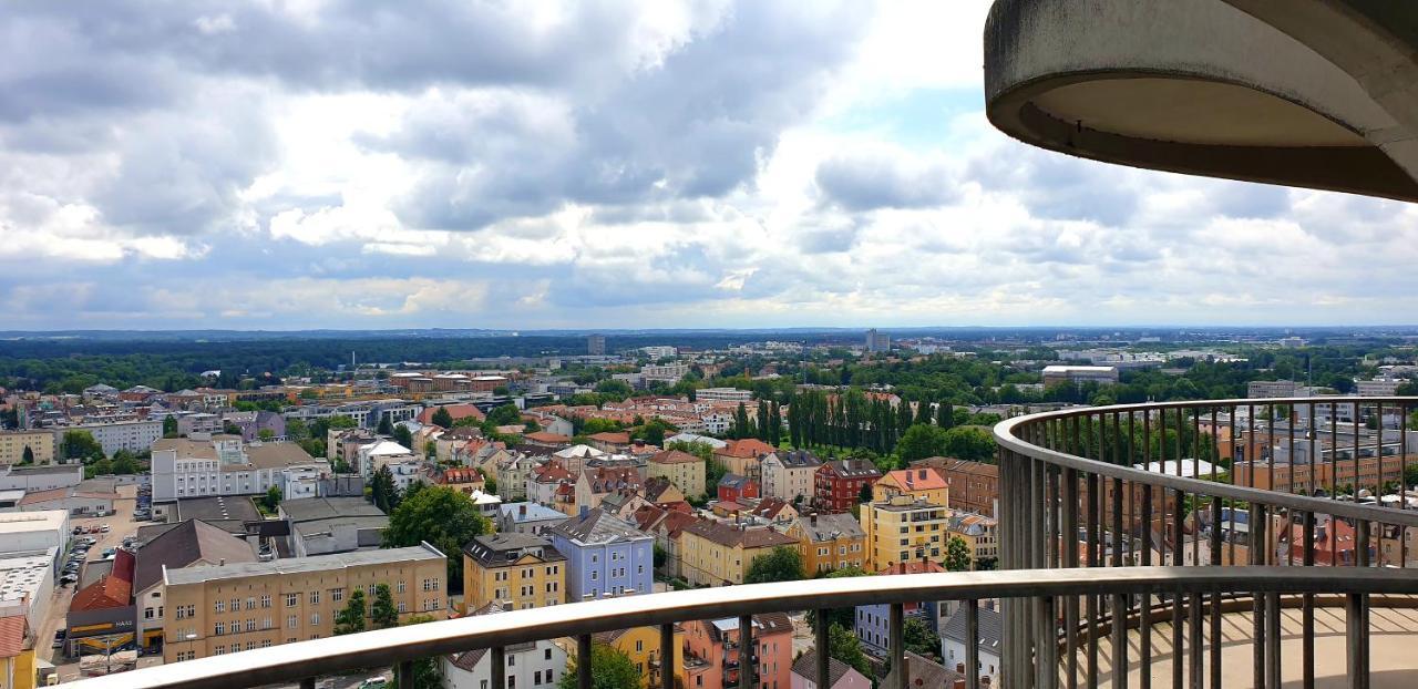 Suite-Xxi City View Hotelturm Augsburg Exterior photo