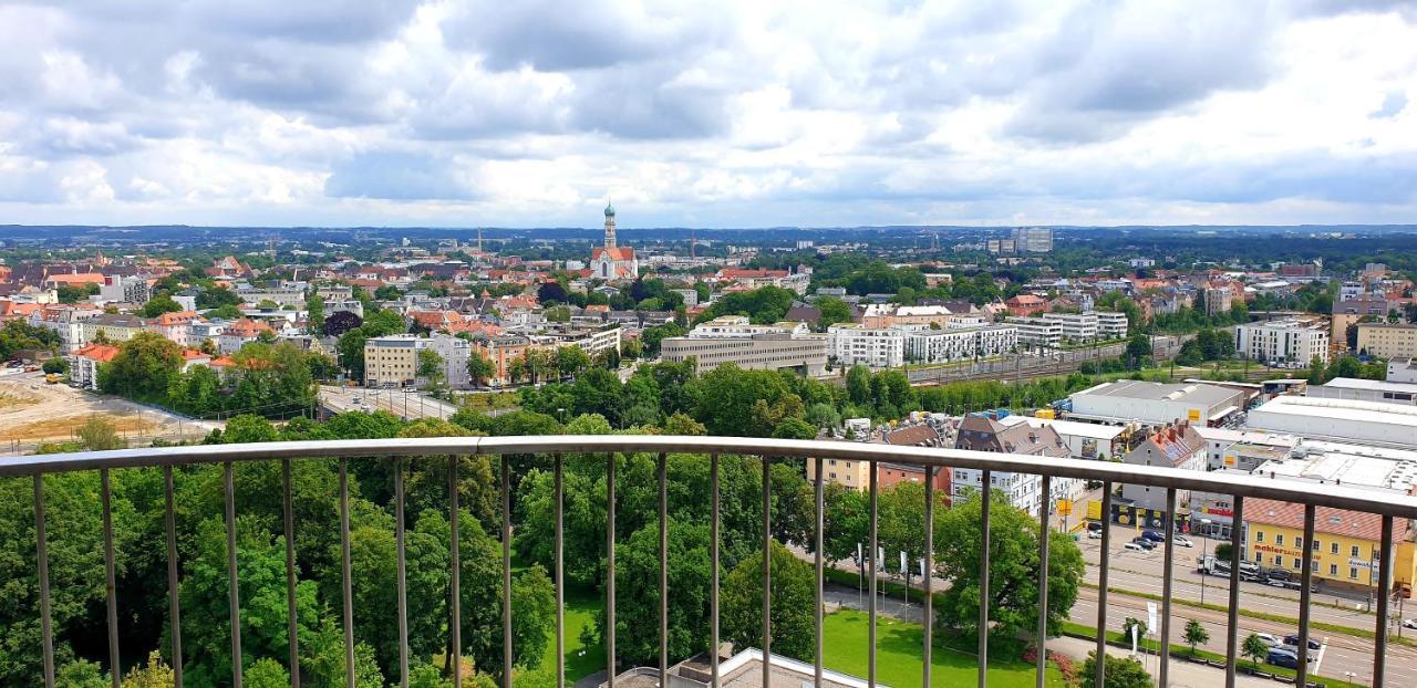 Suite-Xxi City View Hotelturm Augsburg Exterior photo