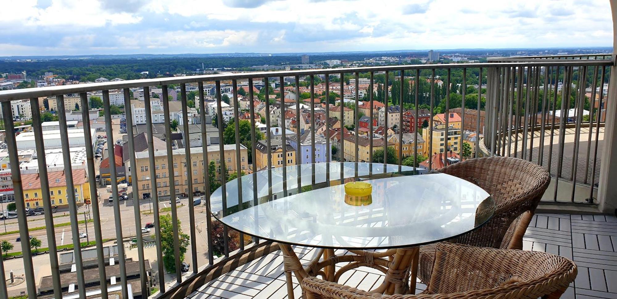 Suite-Xxi City View Hotelturm Augsburg Exterior photo